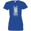 Cat T-Shirt Crazy Cat Funny Slogan Lady Shirts CustomCat