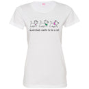 Cat T-Shirt Everybody Want To Be A Cat Funny Cat Lovers Cute Gift Tee Shirt CustomCat