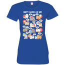 Cat T Shirt Happy World Cat Day Kitten Activity For Cat Lovers Shirts CustomCat