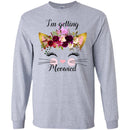 Cat T-Shirt I'm Getting Meowied Flowers On Head Bride Cat Lover Funny Happy Marriage Gifts Tee Shirt CustomCat
