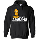 Cat T Shirt Kitten I'm Not Arguing I'm Explaining Why I'm Right For Cat Lovers Shirts CustomCat