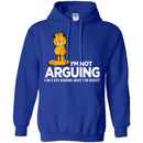 Cat T Shirt Kitten I'm Not Arguing I'm Explaining Why I'm Right For Cat Lovers Shirts CustomCat