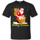 Cat T Shirt Meowy Christmas Santa Claus With Cats Ugly Sweater - Cute Xmas Party Shirts CustomCat
