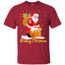 Cat T Shirt Meowy Christmas Santa Claus With Cats Ugly Sweater - Cute Xmas Party Shirts CustomCat