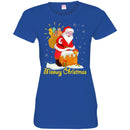 Cat T Shirt Meowy Christmas Santa Claus With Cats Ugly Sweater - Cute Xmas Party Shirts CustomCat