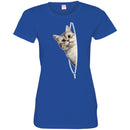 Cat T Shirt Sneaky Cat Cute Animal Kitty For Kitty Lovers Shirts CustomCat