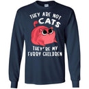 Cat T Shirt They Are Not Cats They're My Furry Children For Cat Lovers Shirts CustomCat