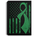 Cerebral Palsy Awareness Flag Canvas Wall Art Decor