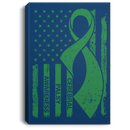 Cerebral Palsy Awareness Flag Canvas Wall Art Decor