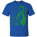 Cerebral Palsy Awareness Flag Tee Shirt CustomCat