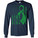 Cerebral Palsy Awareness Flag Tee Shirt CustomCat