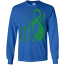 Cerebral Palsy Awareness Flag Tee Shirt CustomCat