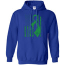 Cerebral Palsy Awareness Flag Tee Shirt CustomCat