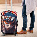 Charming Native American Girl Printed On Luggage Cover interestprint