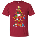 Chef T Shirt Chef Tools Christmas Tree Shirts CustomCat