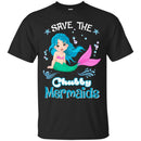 Chubby Mermaid Tshirt CustomCat