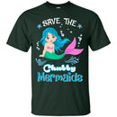Chubby Mermaid Tshirt CustomCat