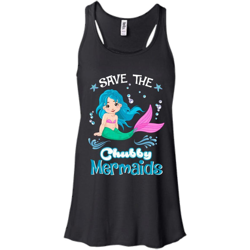 Chubby Mermaid Tshirt CustomCat