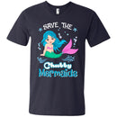 Chubby Mermaid Tshirt CustomCat