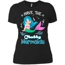 Chubby Mermaid Tshirt CustomCat