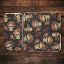 Classic Style Of Flower Skull iPhone Case teelaunch