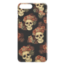 Classic Style Of Flower Skull iPhone Case