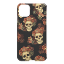 Classic Style Of Flower Skull iPhone Case