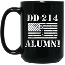 Coast Guard Coffee Mug DD 214 Alumni - Coast Guard Chief Warrant Officer 2 11oz - 15oz Black Mug CustomCat