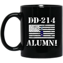 Coast Guard Coffee Mug DD 214 Alumni - Coast Guard Chief Warrant Officer 3 11oz - 15oz Black Mug CustomCat