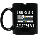 Coast Guard Coffee Mug DD 214 Alumni - Coast Guard Lieutenant Commander 11oz - 15oz Black Mug CustomCat