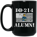 Coast Guard Coffee Mug DD 214 Alumni - Coast Guard Lieutenant Commander 11oz - 15oz Black Mug CustomCat