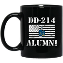 Coast Guard Coffee Mug DD 214 Alumni - Coast Guard Lieutenant Junior Grade 11oz - 15oz Black Mug CustomCat