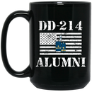 Coast Guard Coffee Mug DD 214 Alumni - Coast Guard Lieutenant Junior Grade 11oz - 15oz Black Mug CustomCat
