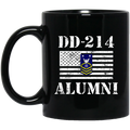 Coast Guard Coffee Mug DD 214 Alumni - Coast Guard Master Chief Petty Officer 11oz - 15oz Black Mug CustomCat