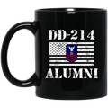 Coast Guard Coffee Mug DD 214 Alumni - Coast Guard Petty Officer First Class 11oz - 15oz Black Mug CustomCat