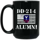 Coast Guard Coffee Mug DD 214 Alumni - Coast Guard Petty Officer Second Class 11oz - 15oz Black Mug CustomCat