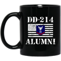 Coast Guard Coffee Mug DD 214 Alumni - Coast Guard Petty Officer Third Class 11oz - 15oz Black Mug CustomCat