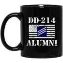 Coast Guard Coffee Mug DD 214 Alumni - Coast Guard Seaman 11oz - 15oz Black Mug CustomCat