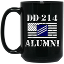 Coast Guard Coffee Mug DD 214 Alumni - Coast Guard Seaman 11oz - 15oz Black Mug CustomCat