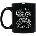 Coffee Lovers Mug I Drink Coffee So I Don't Punch People In The Throat Funny Coffee Lover 11oz - 15oz Black Mug CustomCat