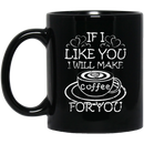 Coffee Lovers Mug I Drink Coffee So I Don't Punch People In The Throat Funny Coffee Lover 11oz - 15oz Black Mug CustomCat