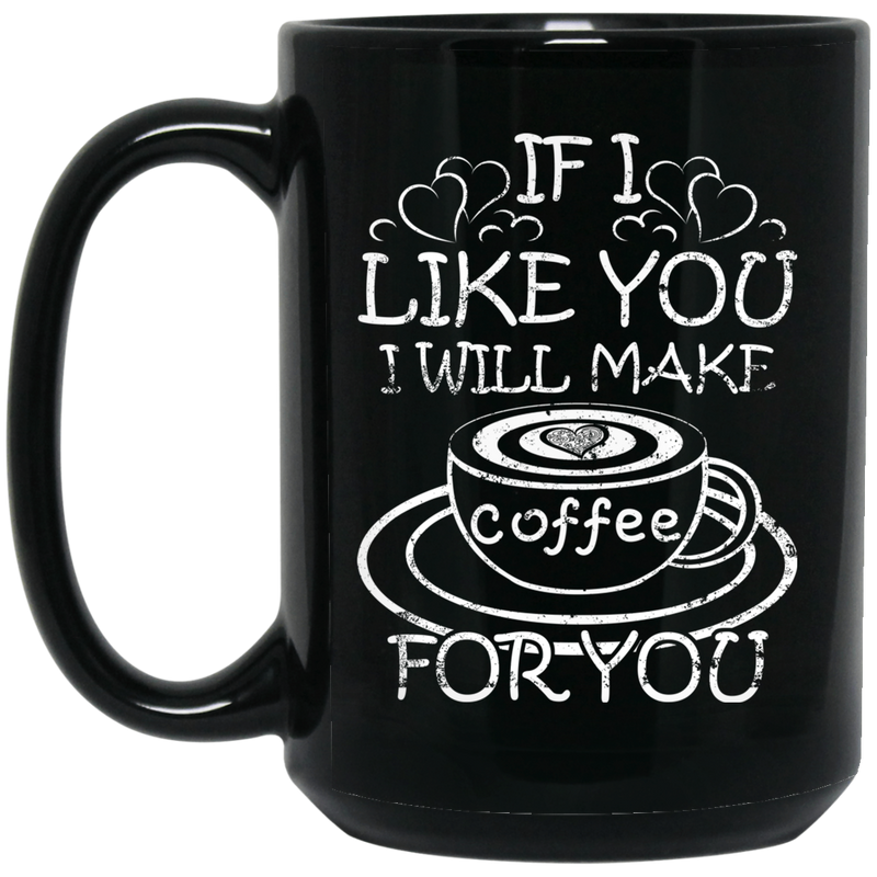 Coffee Lovers Mug I Drink Coffee So I Don't Punch People In The Throat Funny Coffee Lover 11oz - 15oz Black Mug CustomCat