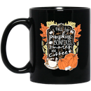 Coffee Lovers Mug I Fall For Pumpkins Bonfires S'mores And Coffee 11oz - 15oz Black Mug CustomCat