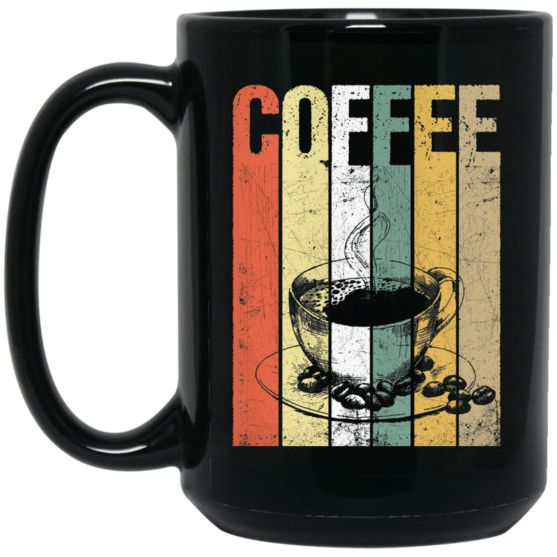 Coffee Lovers Mug Yoga Coffee 11oz - 15oz Black Mug CustomCat