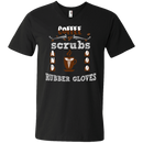 Coffee Scrubs And Rubber Gloves Tshirts CustomCat