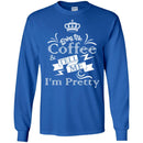 Coffee T-Shirt Bring Me Coffee Tell Me I'm Pretty Funny Coffee Lover Beautiful Coffee Shirts CustomCat