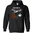 Coffee T-Shirt Charging Please Wait Brain Connect With A Cup Of Coffee Shirts CustomCat