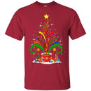 Coffee T-Shirt Coffee Christmas Tree Funny Coffee Shirts CustomCat