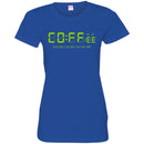 Coffee T-Shirt Coffee O'Clock Funny Coffee Shirts CustomCat