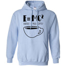 Coffee T-Shirt E=MC2 Energy = Milk Coffee2 Funny Coffee Shirts CustomCat